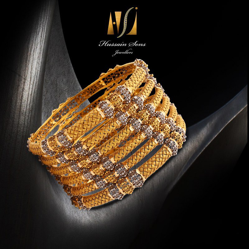 Gilded Bangles Gold Design