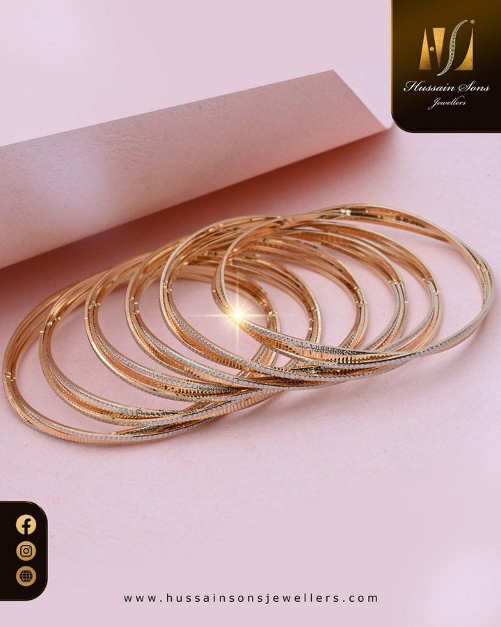 Ladies Gold Plated Bangles