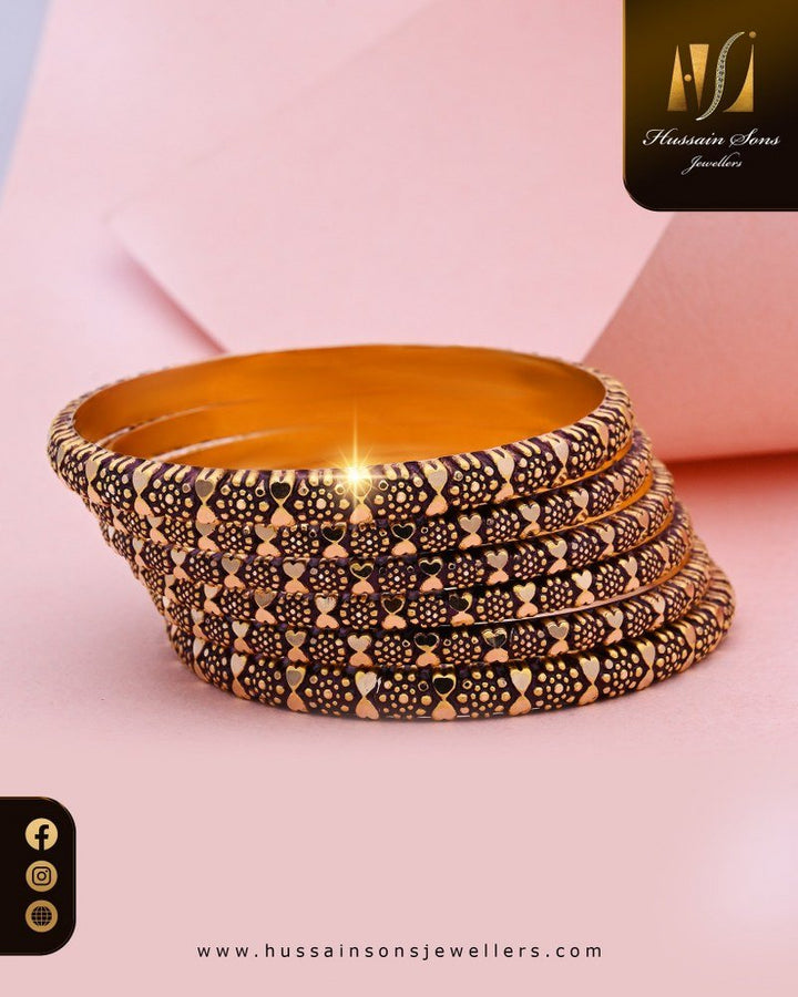 Gold Plated Bangles For Women