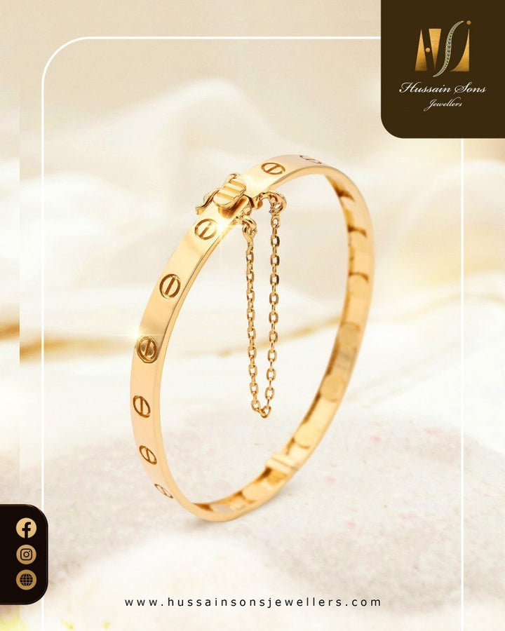 Gold Bracelets With Chain