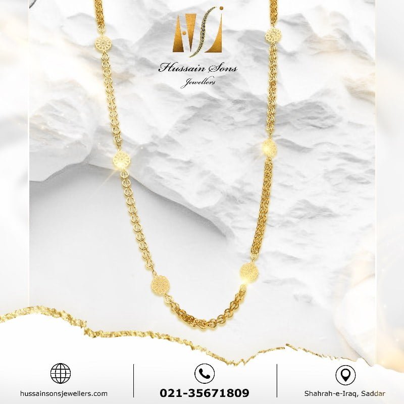 Ladies Gold Chain Design