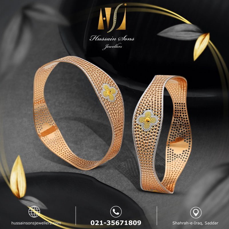 Kara Bangle Gold Design