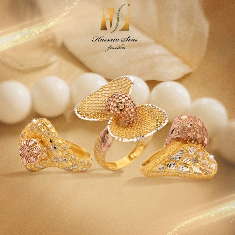 Rose Gold butterfly Rings