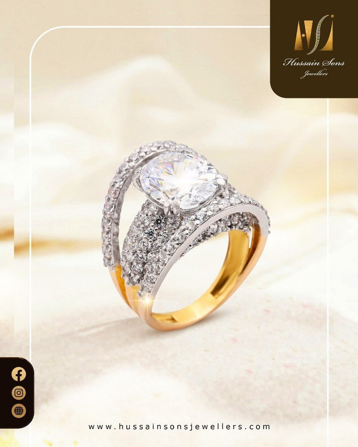 Divine Gold Ring Design