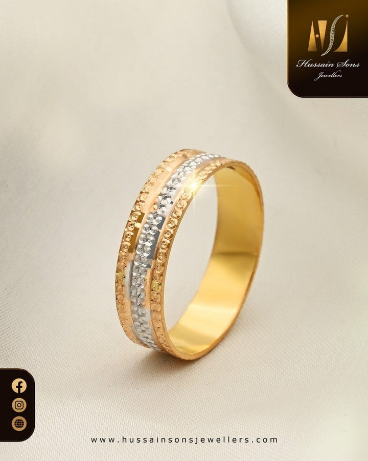 Women Gold Bands Rings Design