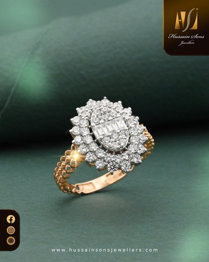 Simple Stones Gold Rings Design