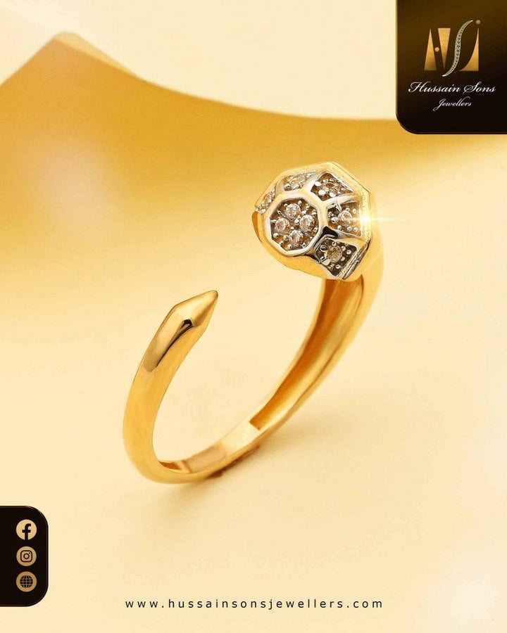 Adjustable Gold Ring Design