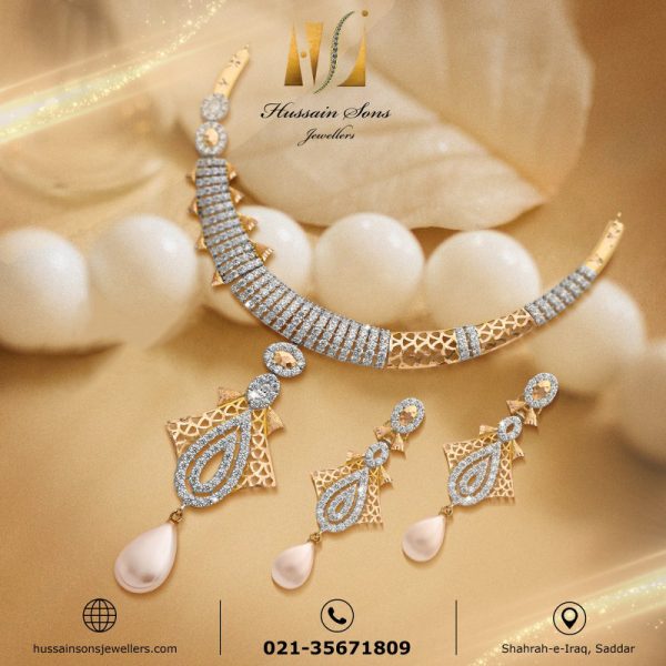 Necklace Design - Hussain Sons Jewellers